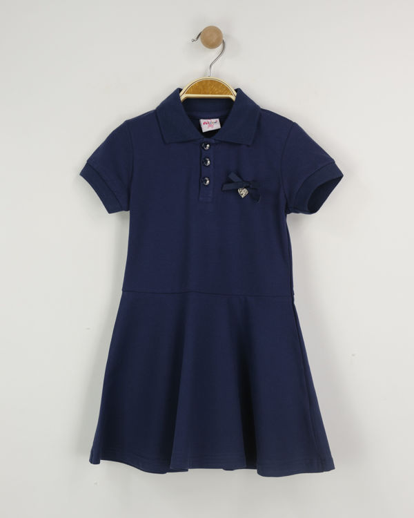 Picture of JH4334 GIRLS POLO CASUAL/SMART COTTON DRESS